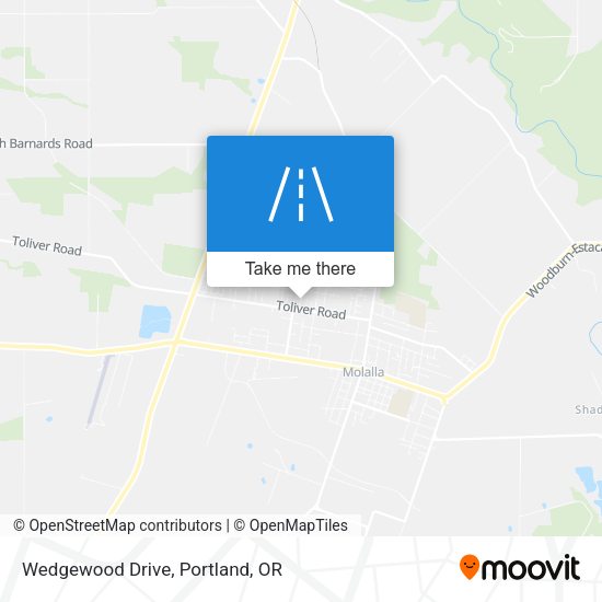 Wedgewood Drive map