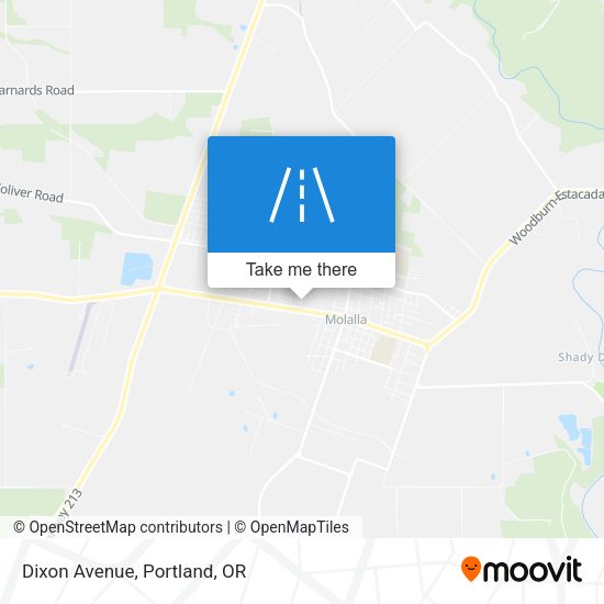 Mapa de Dixon Avenue