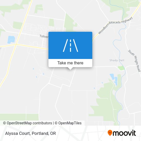 Mapa de Alyssa Court