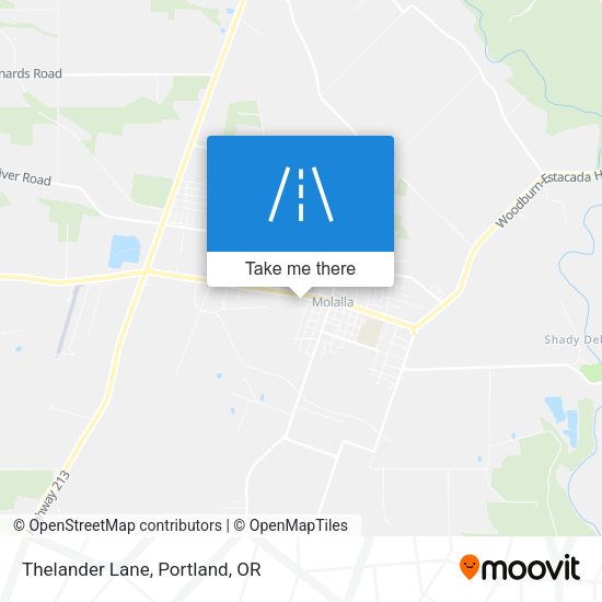 Mapa de Thelander Lane