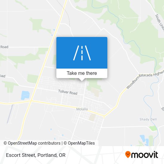 Mapa de Escort Street