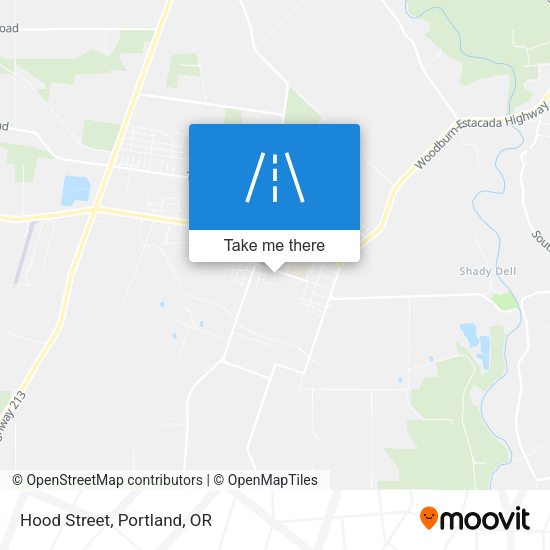 Mapa de Hood Street