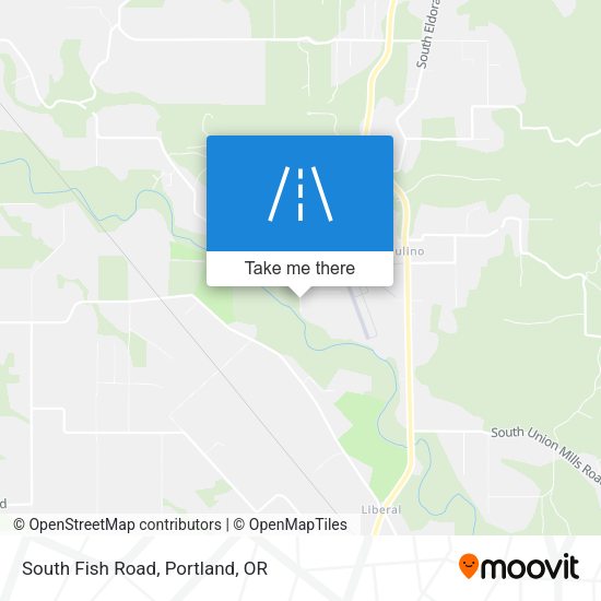 Mapa de South Fish Road
