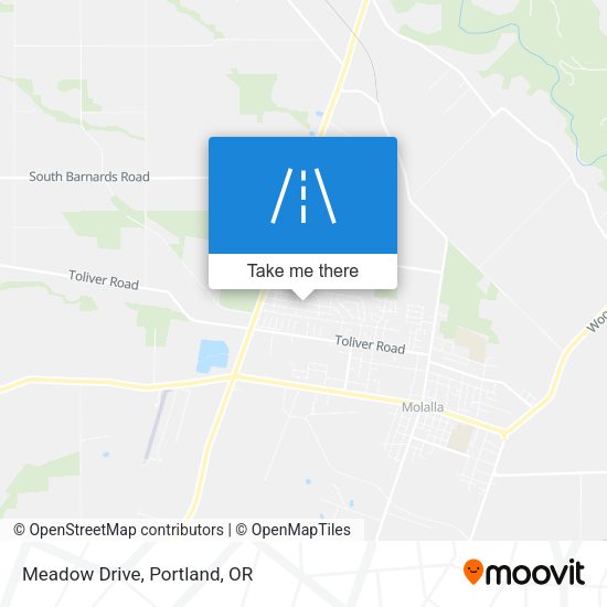 Mapa de Meadow Drive