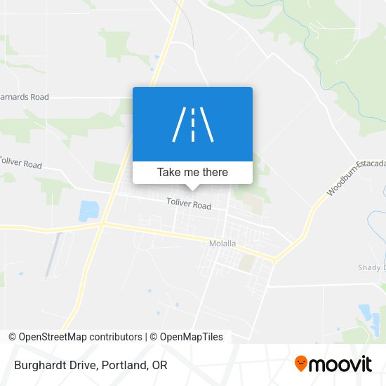 Mapa de Burghardt Drive