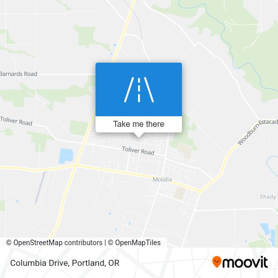 Mapa de Columbia Drive