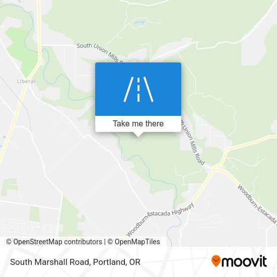 South Marshall Road map