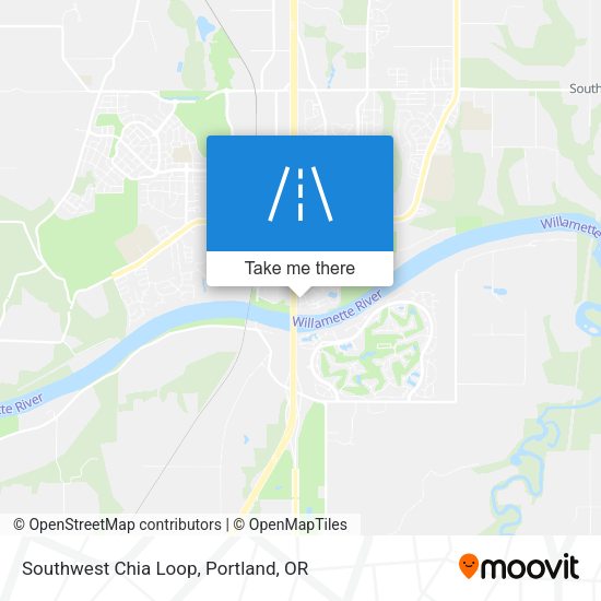 Mapa de Southwest Chia Loop