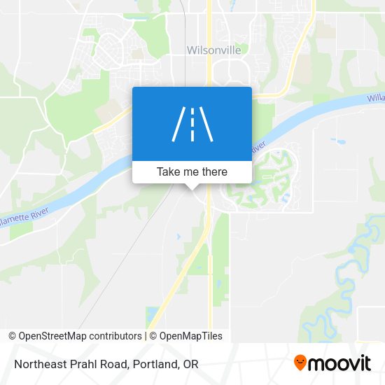 Mapa de Northeast Prahl Road