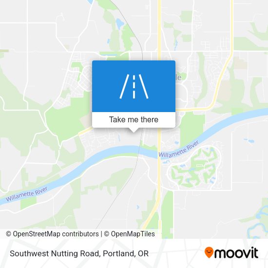 Southwest Nutting Road map
