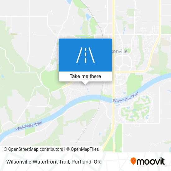 Wilsonville Waterfront Trail map