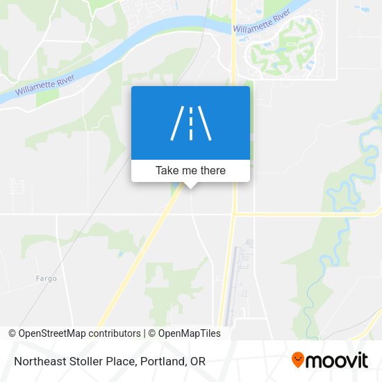 Northeast Stoller Place map
