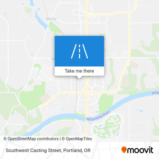 Southwest Casting Street map