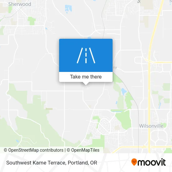 Southwest Kame Terrace map