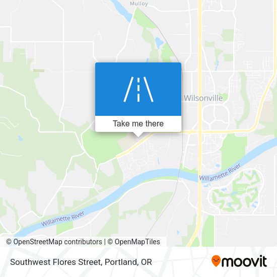 Mapa de Southwest Flores Street