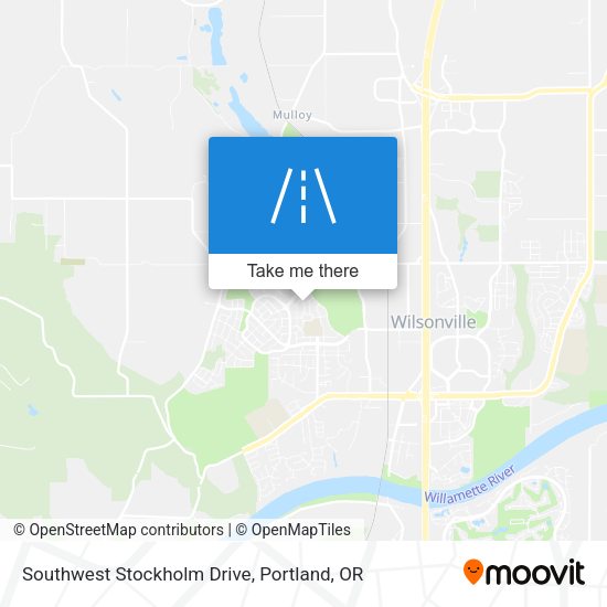 Southwest Stockholm Drive map