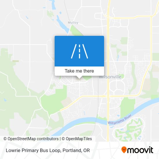 Mapa de Lowrie Primary Bus Loop