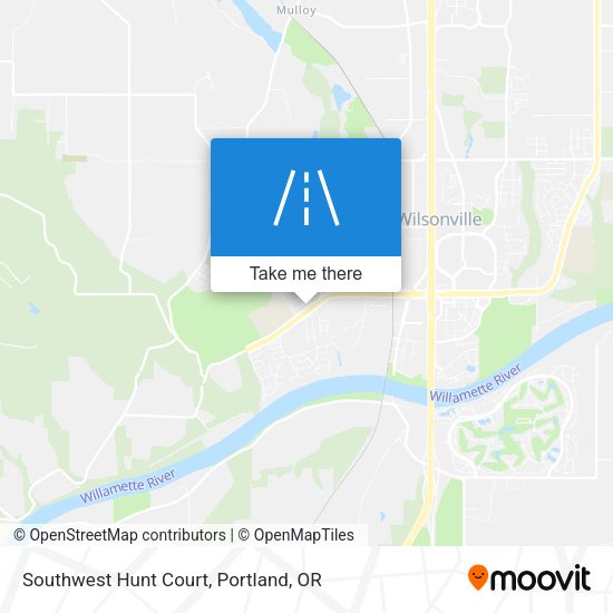 Southwest Hunt Court map