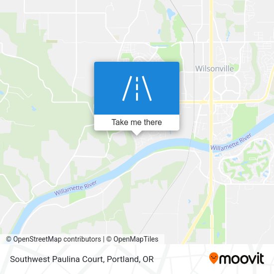 Mapa de Southwest Paulina Court