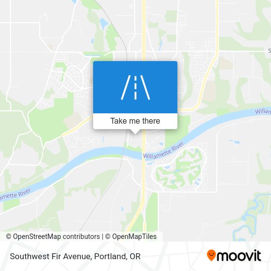 Southwest Fir Avenue map