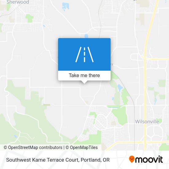 Southwest Kame Terrace Court map