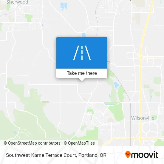 Southwest Kame Terrace Court map