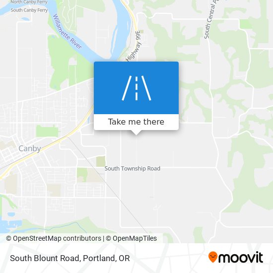 Mapa de South Blount Road