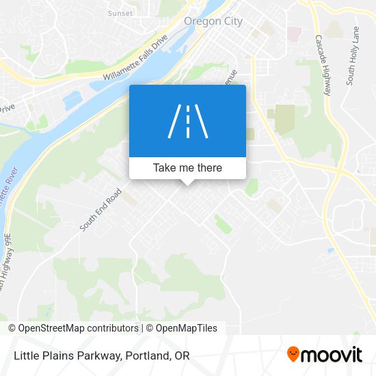 Little Plains Parkway map