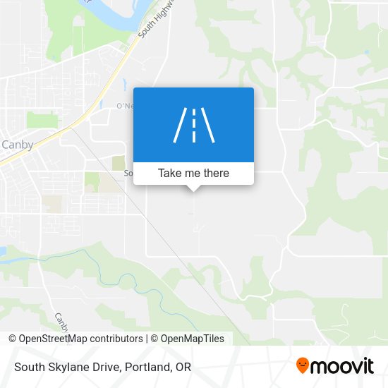 Mapa de South Skylane Drive