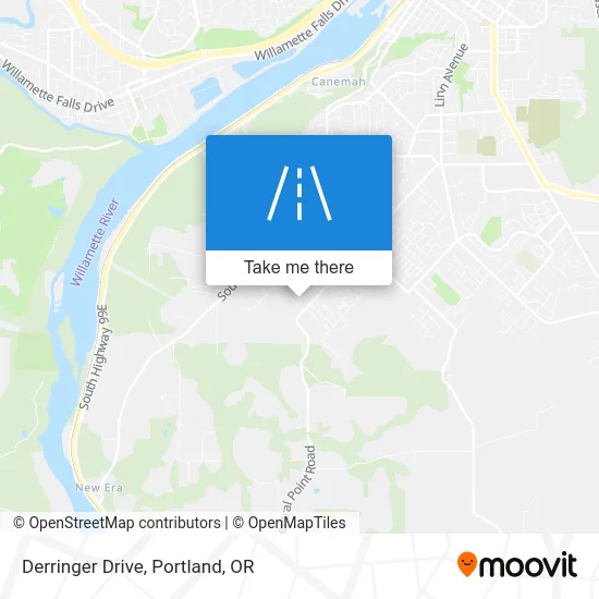 Derringer Drive map