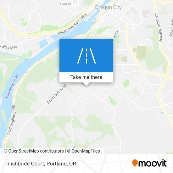 Inishbride Court map