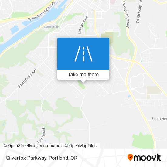 Mapa de Silverfox Parkway