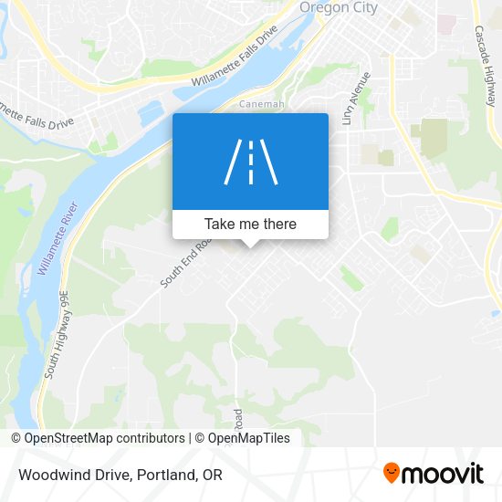 Mapa de Woodwind Drive