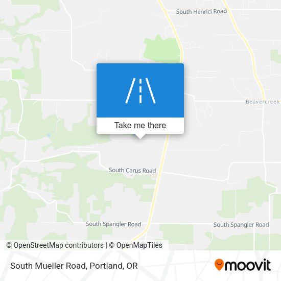 Mapa de South Mueller Road