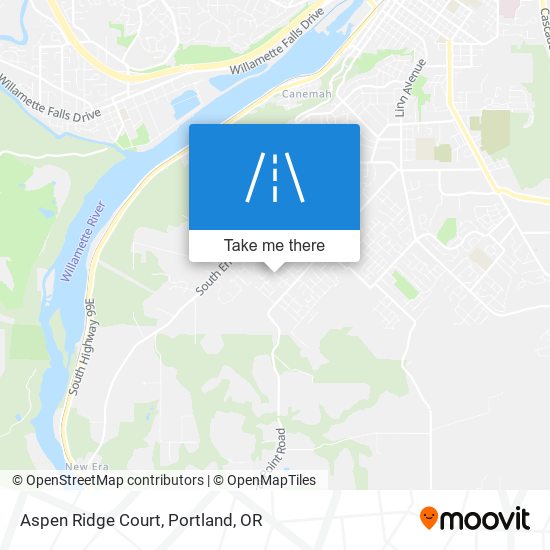 Aspen Ridge Court map