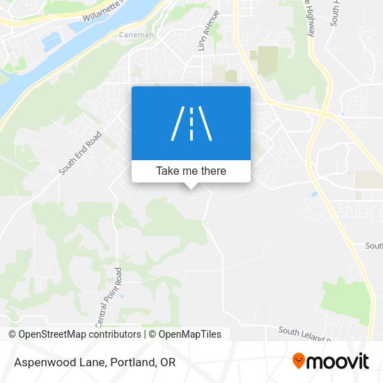 Mapa de Aspenwood Lane