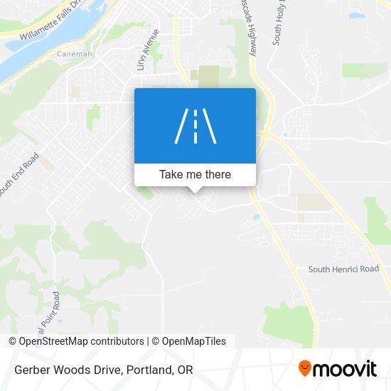 Mapa de Gerber Woods Drive