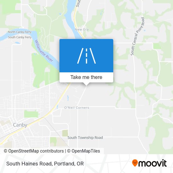 Mapa de South Haines Road
