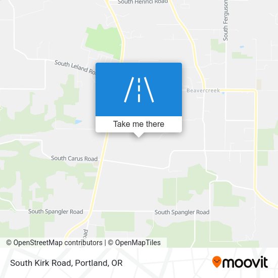 Mapa de South Kirk Road