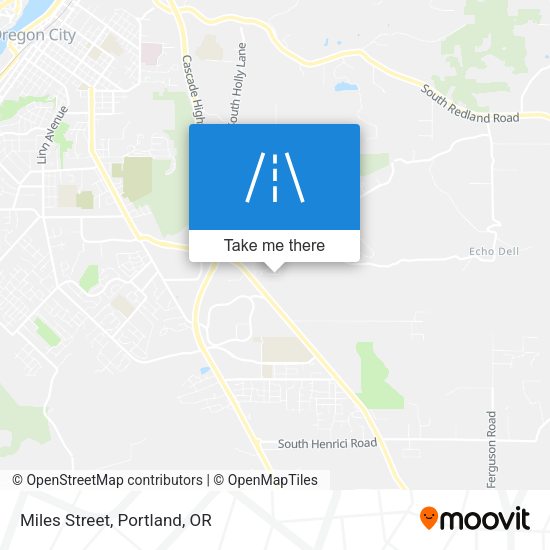 Mapa de Miles Street