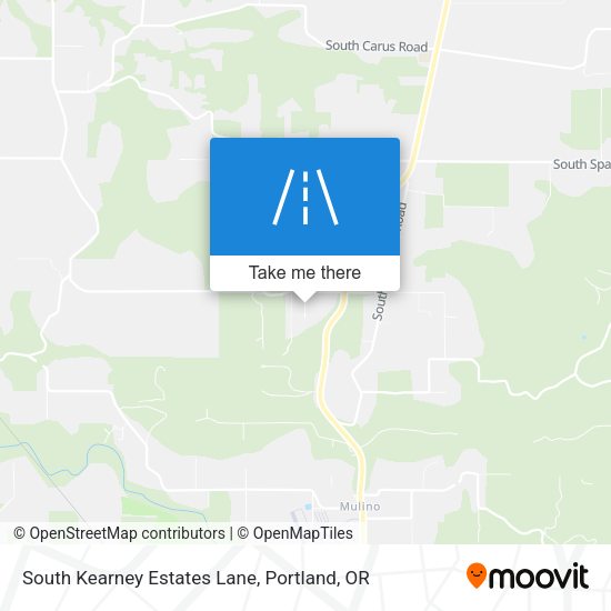 South Kearney Estates Lane map