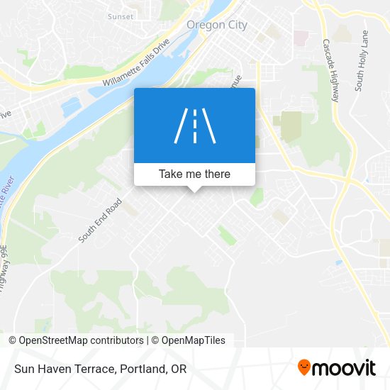 Sun Haven Terrace map