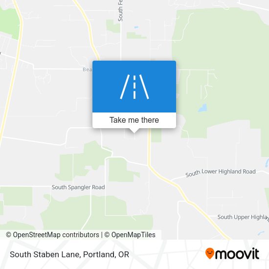Mapa de South Staben Lane