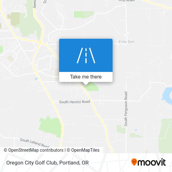 Mapa de Oregon City Golf Club