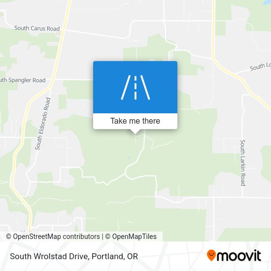South Wrolstad Drive map