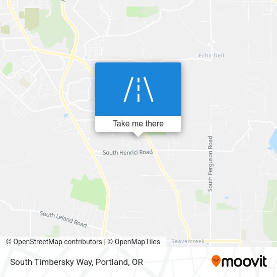 South Timbersky Way map