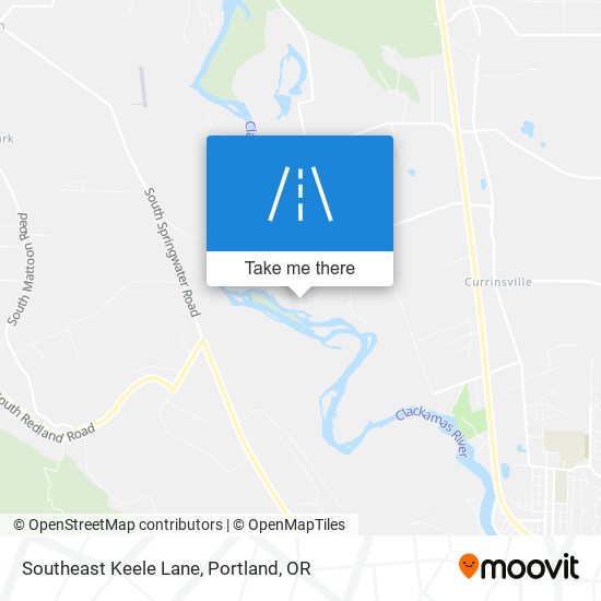 Mapa de Southeast Keele Lane