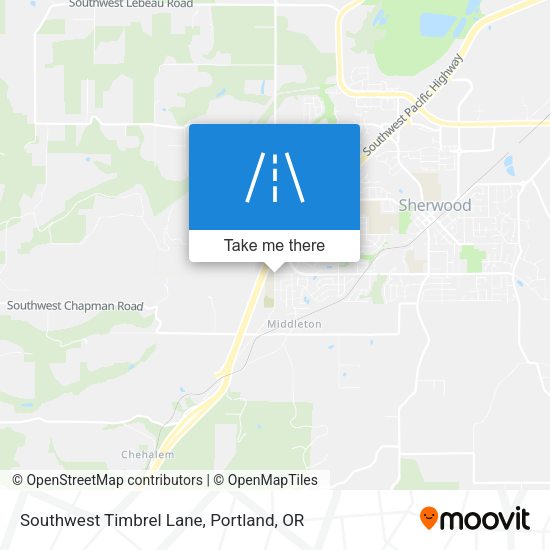Southwest Timbrel Lane map