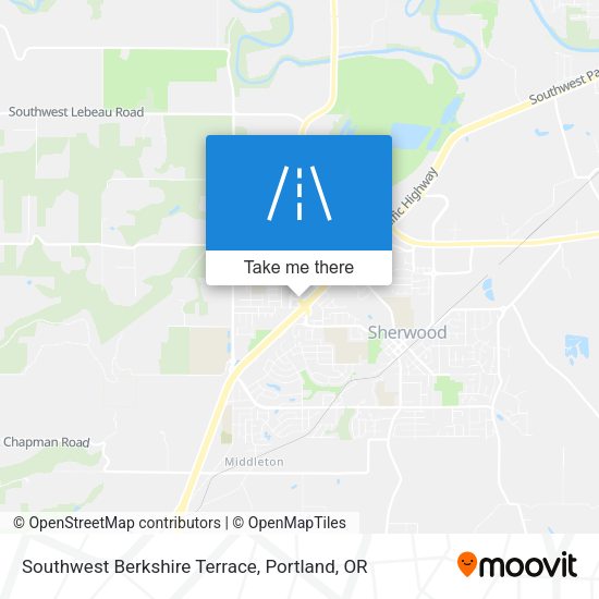Mapa de Southwest Berkshire Terrace