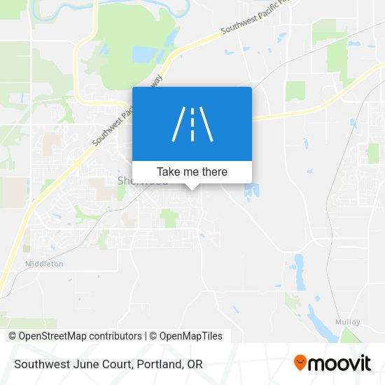 Mapa de Southwest June Court